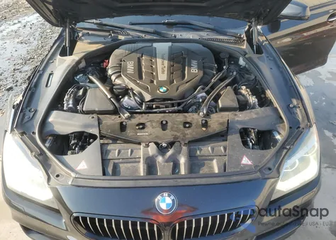 2014 BMW 650 I Gran Coupe z USA, uszkodzony, nr VIN WBA6B2C53ED129712